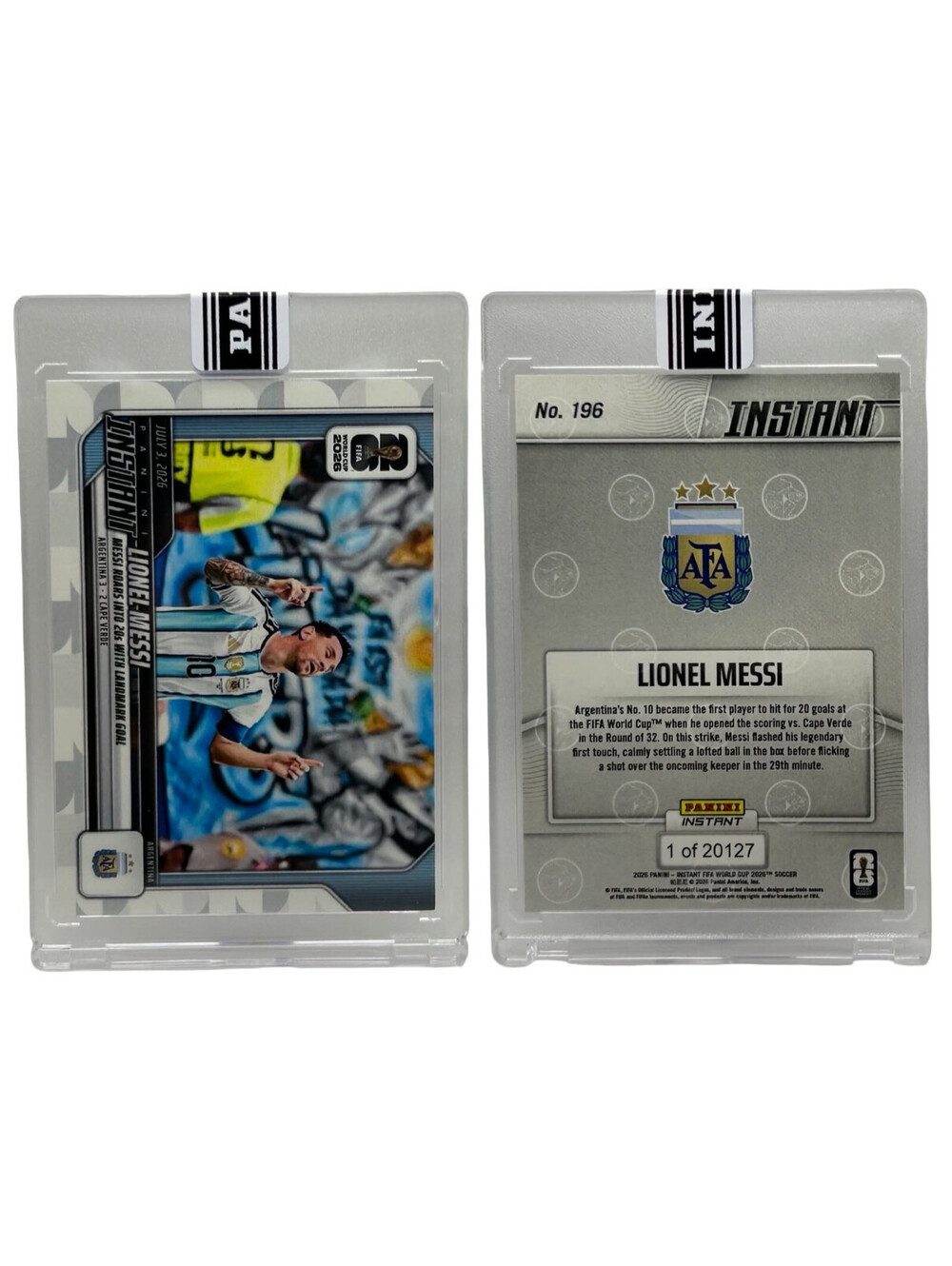 2026 Panini Instant FIFA World Cup #196 Lionel Messi Argentina